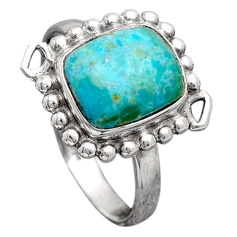 Natural Peruvian Opalina Ring size-9 R-1071 SDR246477