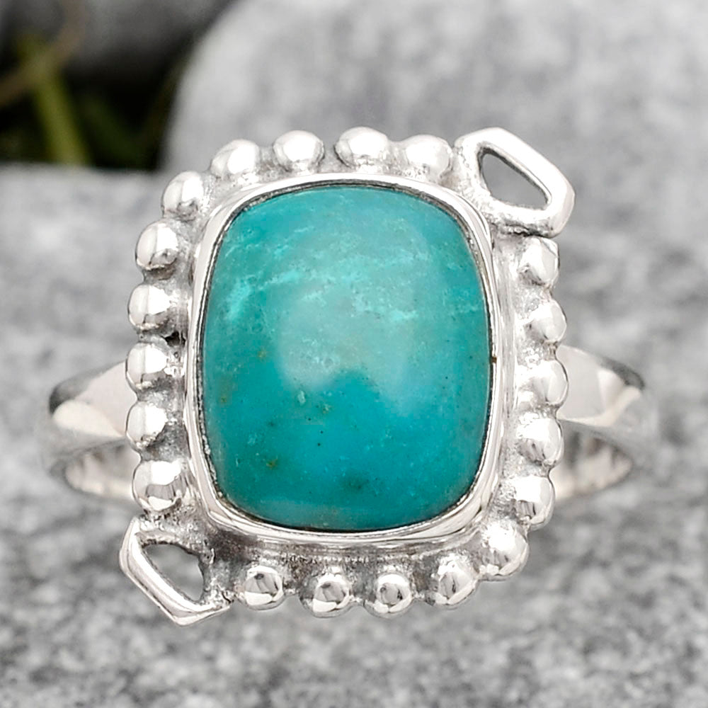 Natural Peruvian Opalina Ring size-8 R-1071 SDR246478