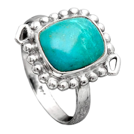 Natural Peruvian Opalina Ring size-8 R-1071 SDR246478