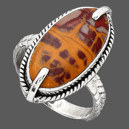 Natural Noreena Jasper Ring size-8 R-1635 SDR246526