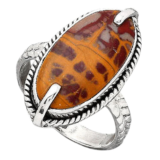Natural Noreena Jasper Ring size-8 R-1635 SDR246526