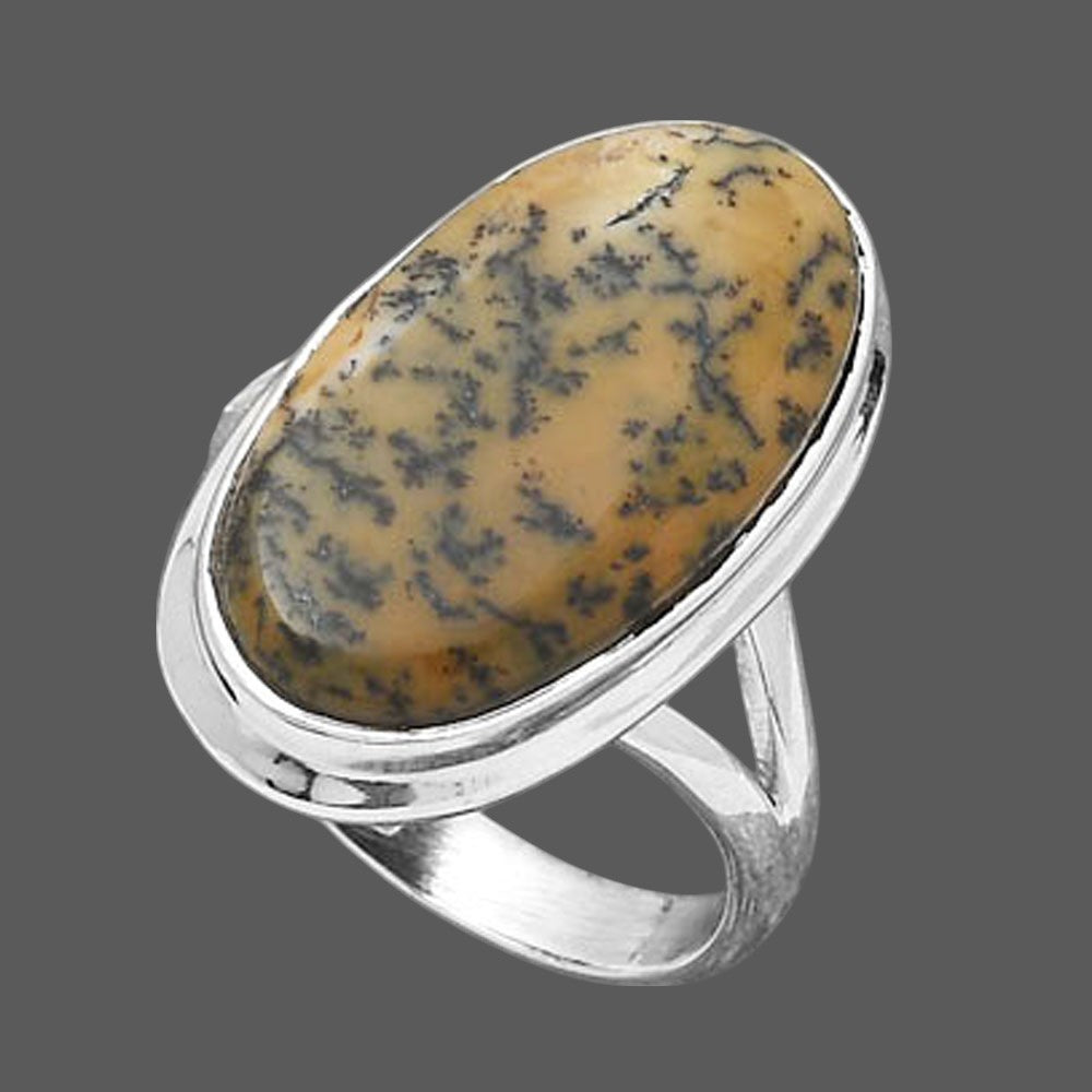 Natural Amethyst Sage Agate - Nevada Ring size-7 R-1008 SDR246545