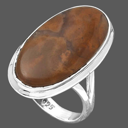 Natural Amethyst Sage Agate - Nevada Ring size-8 R-1008 SDR246549