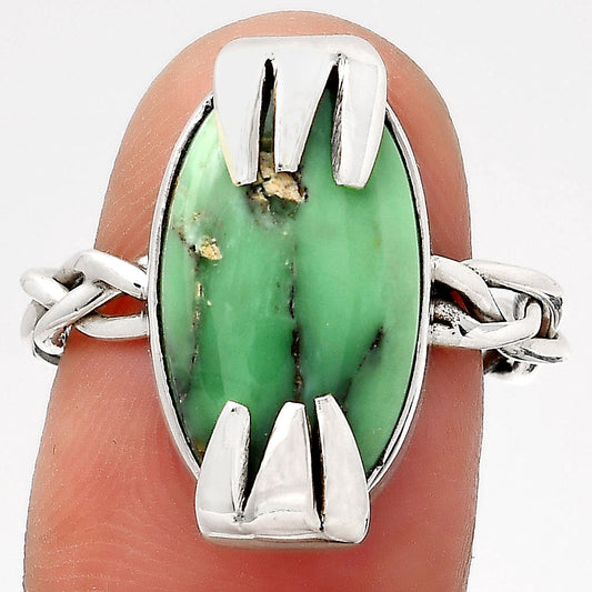 Natural Australian Variscite Ring size-8 R-1650 SDR246603