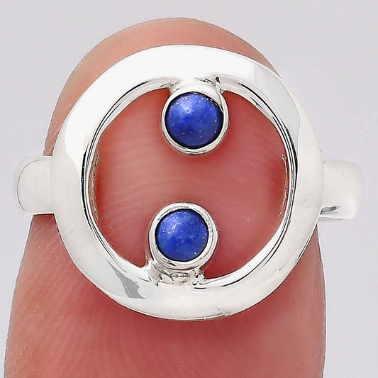Natural Lapis - Afghanistan Ring size-7 R-1540 SDR246639