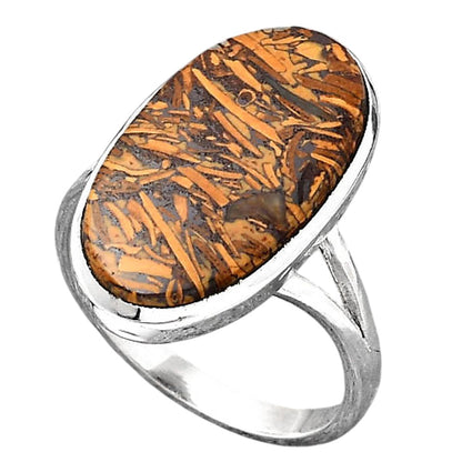 Coquina Fossil Jasper - India Ring size-8.5 R-1005 SDR246702