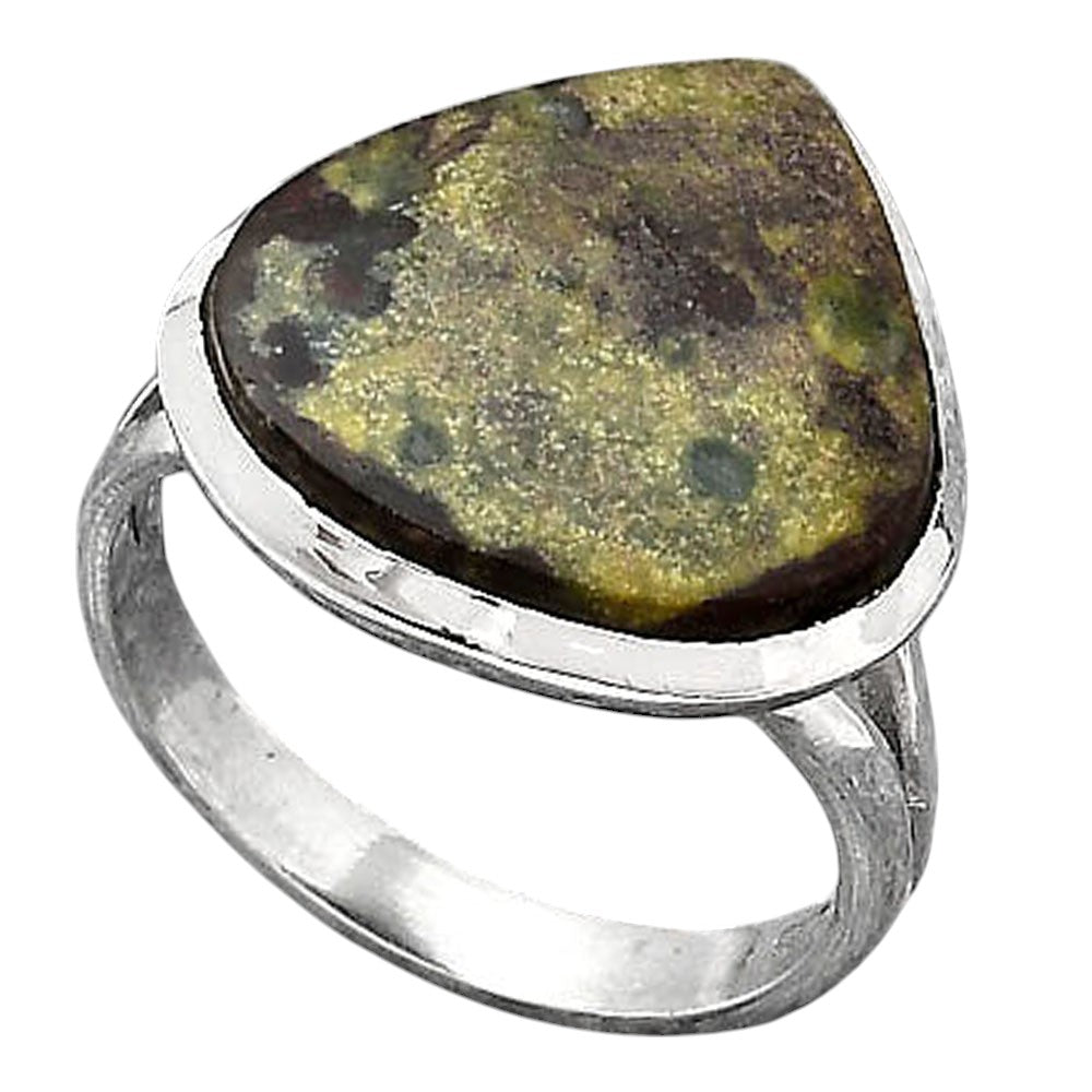 Dragon Blood Stone - South Africa Ring size-7 R-1005 SDR246758