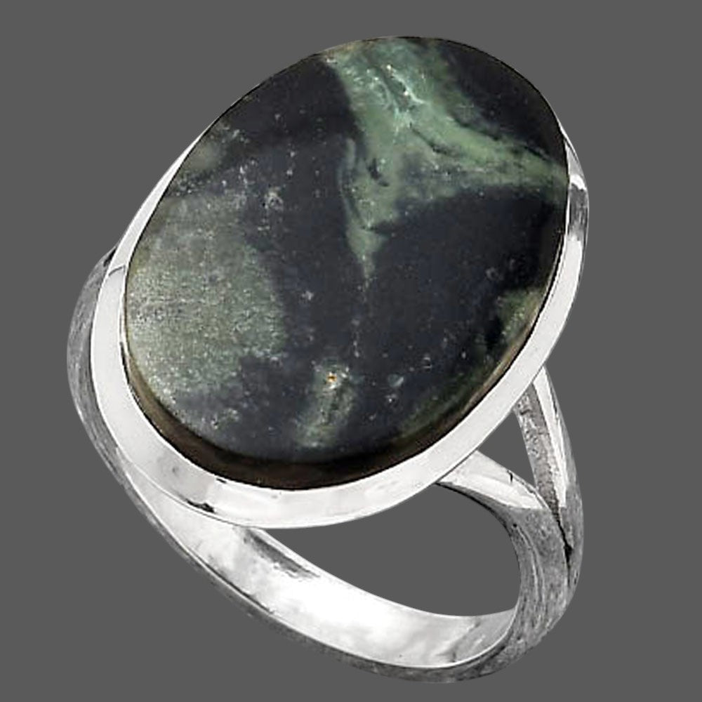 Natural Star Galaxy Jasper Ring size-8 R-1005 SDR246768