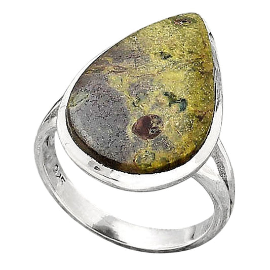 Dragon Blood Stone - South Africa Ring size-7 R-1005 SDR246782