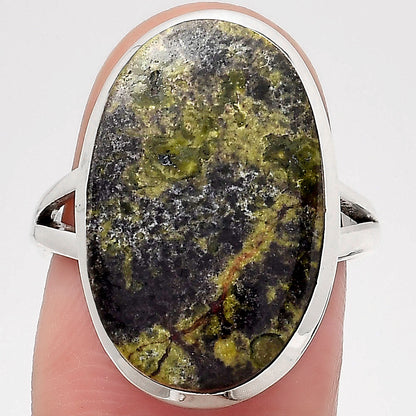 Dragon Blood Stone - South Africa Ring size-7 R-1005 SDR246784