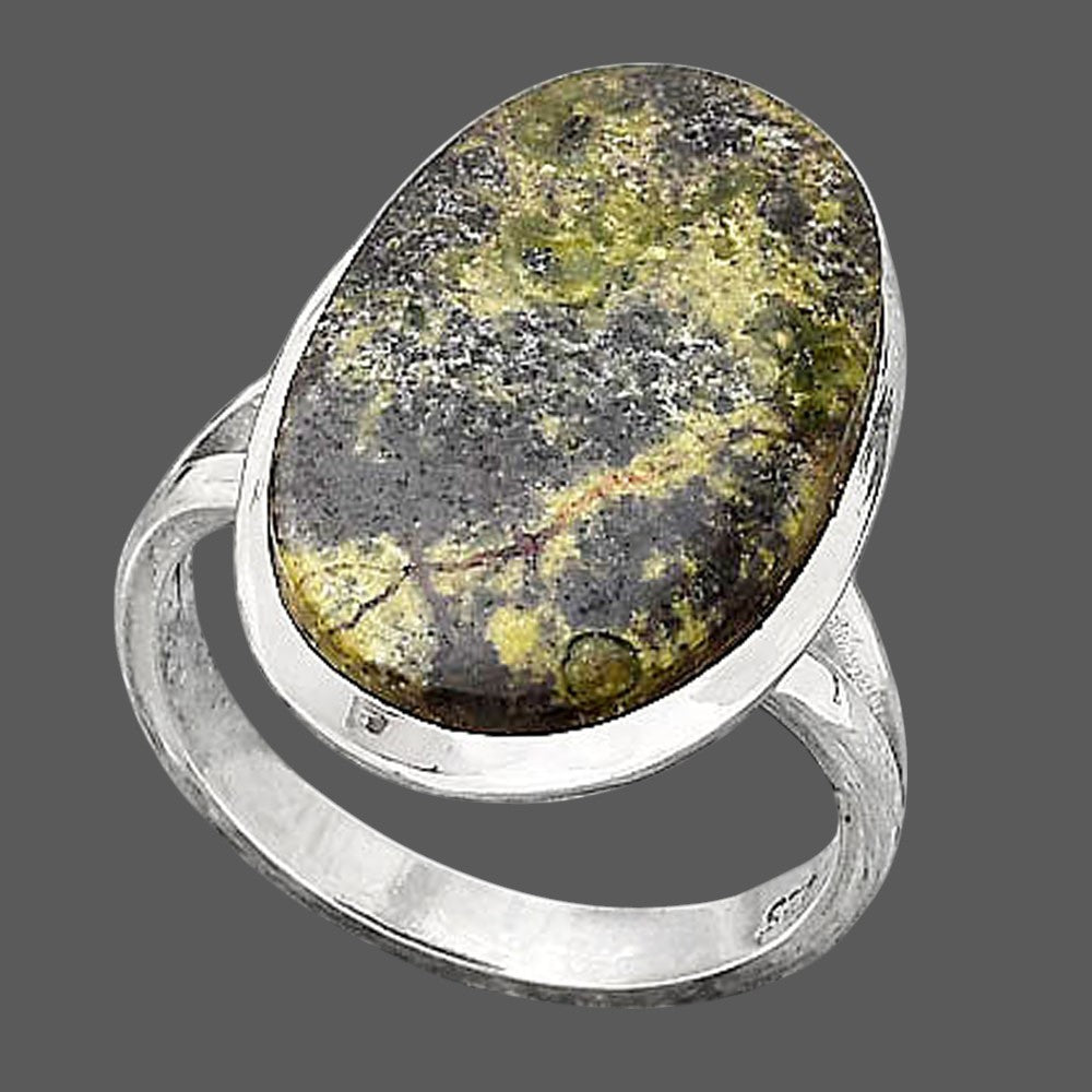 Dragon Blood Stone - South Africa Ring size-7 R-1005 SDR246784