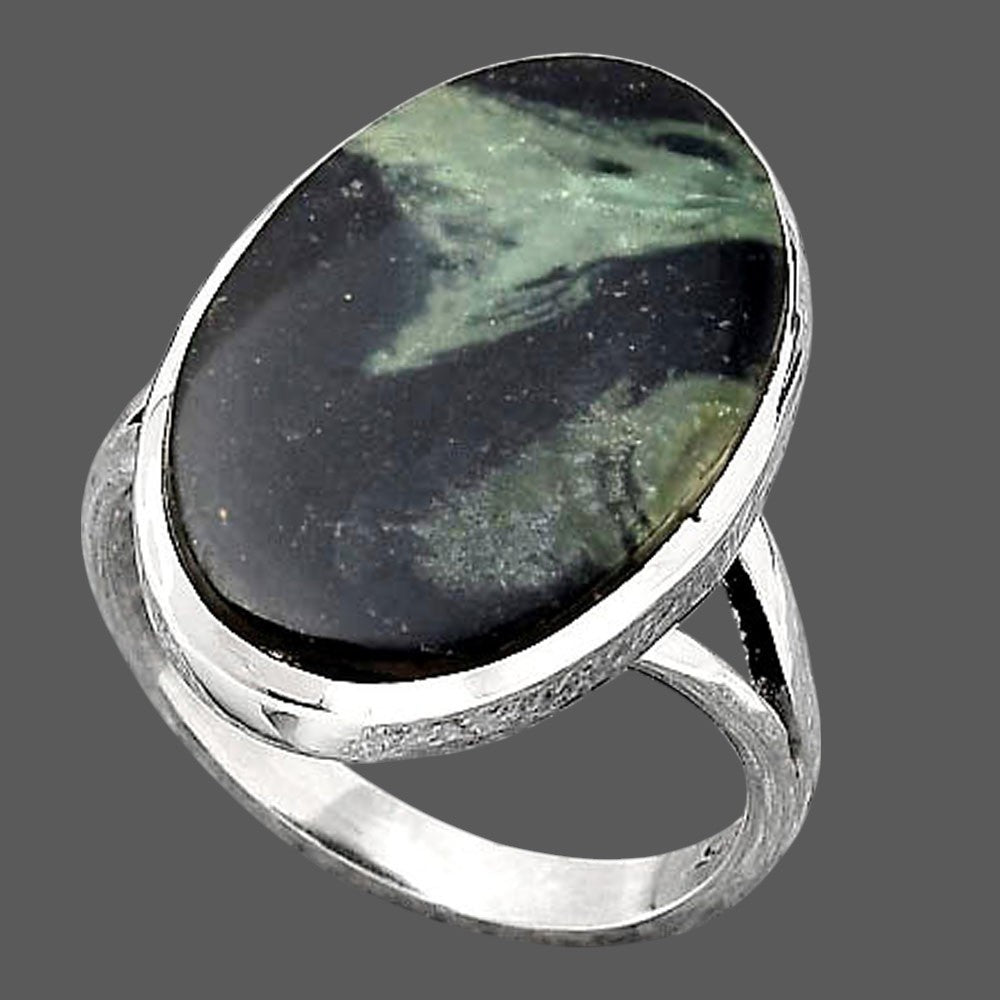 Natural Star Galaxy Jasper Ring size-7.5 R-1005 SDR246806