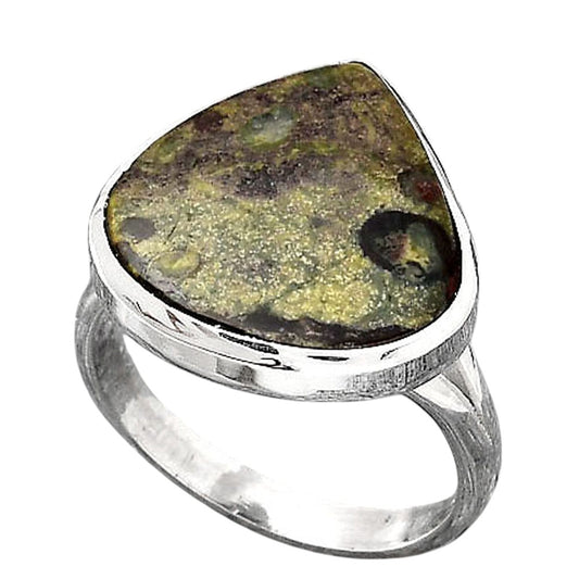 Dragon Blood Stone - South Africa Ring size-7 R-1005 SDR246808