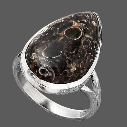 Natural Turtella Jasper - USA Ring size-7 R-1005 SDR246824