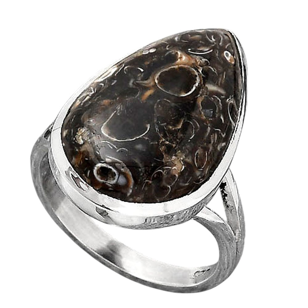 Natural Turtella Jasper - USA Ring size-7 R-1005 SDR246824