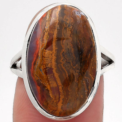 Natural Rare Cady Mountain Agate Ring size-7.5 R-1005 SDR246829