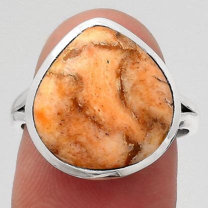 Natural Coral Jasper Ring size-7.5 R-1005 SDR246862