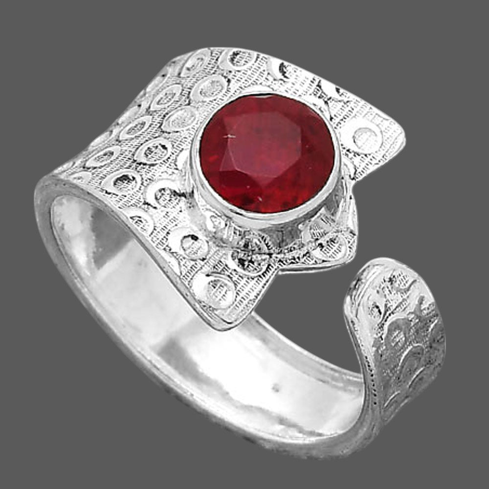Adjustable - Pink Rubellite Ring size-8.5 R-1381 SDR246922