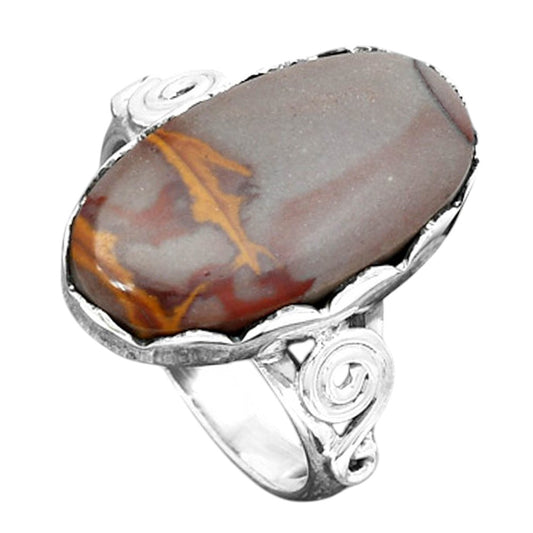 Natural Noreena Jasper Ring size-8.5 R-1315 SDR246985