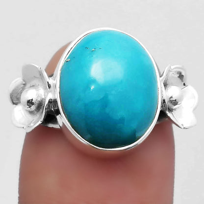 Floral - Natural Peruvian Opalina Ring size-7.5 R-1509 SDR246988