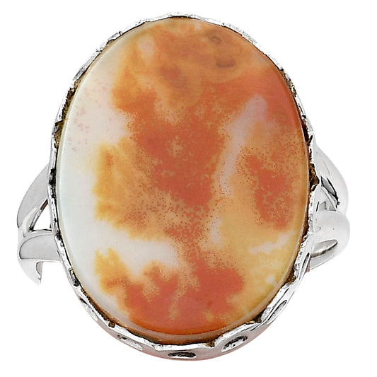 Natural Scenic Dendritic Agate Ring size-9 R-1428 SDR247020