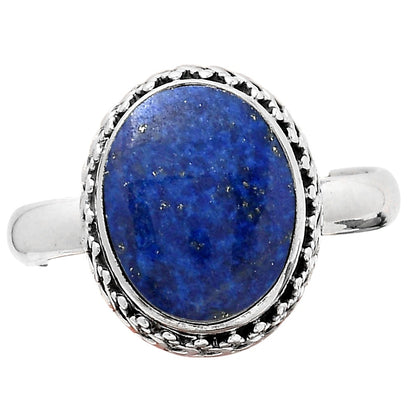 Natural Lapis - Afghanistan Ring size-8 R-1196 SDR247044
