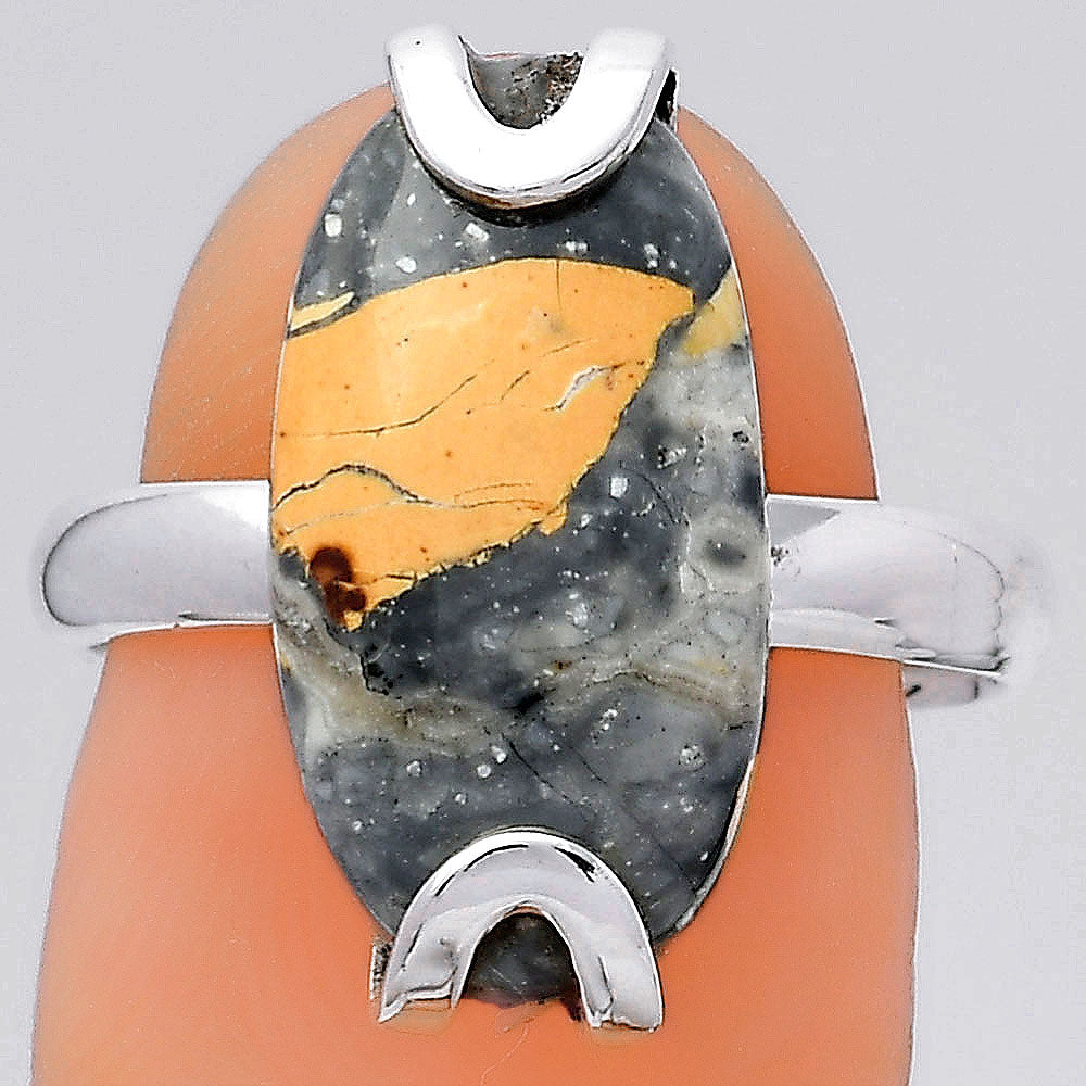 Natural Maligano Jasper - Indonesia Ring size-8 R-1479 SDR247063