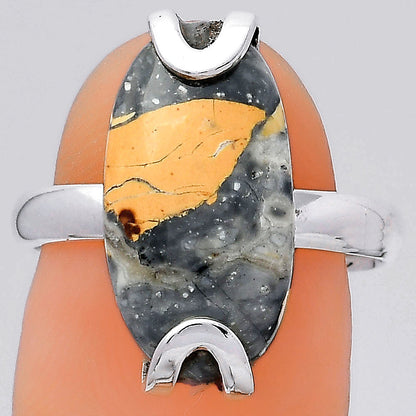 Natural Maligano Jasper - Indonesia Ring size-8 R-1479 SDR247063