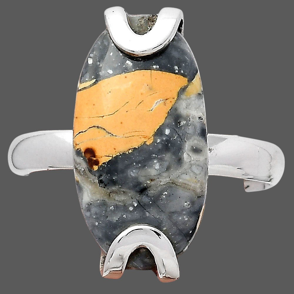 Natural Maligano Jasper - Indonesia Ring size-8 R-1479 SDR247063