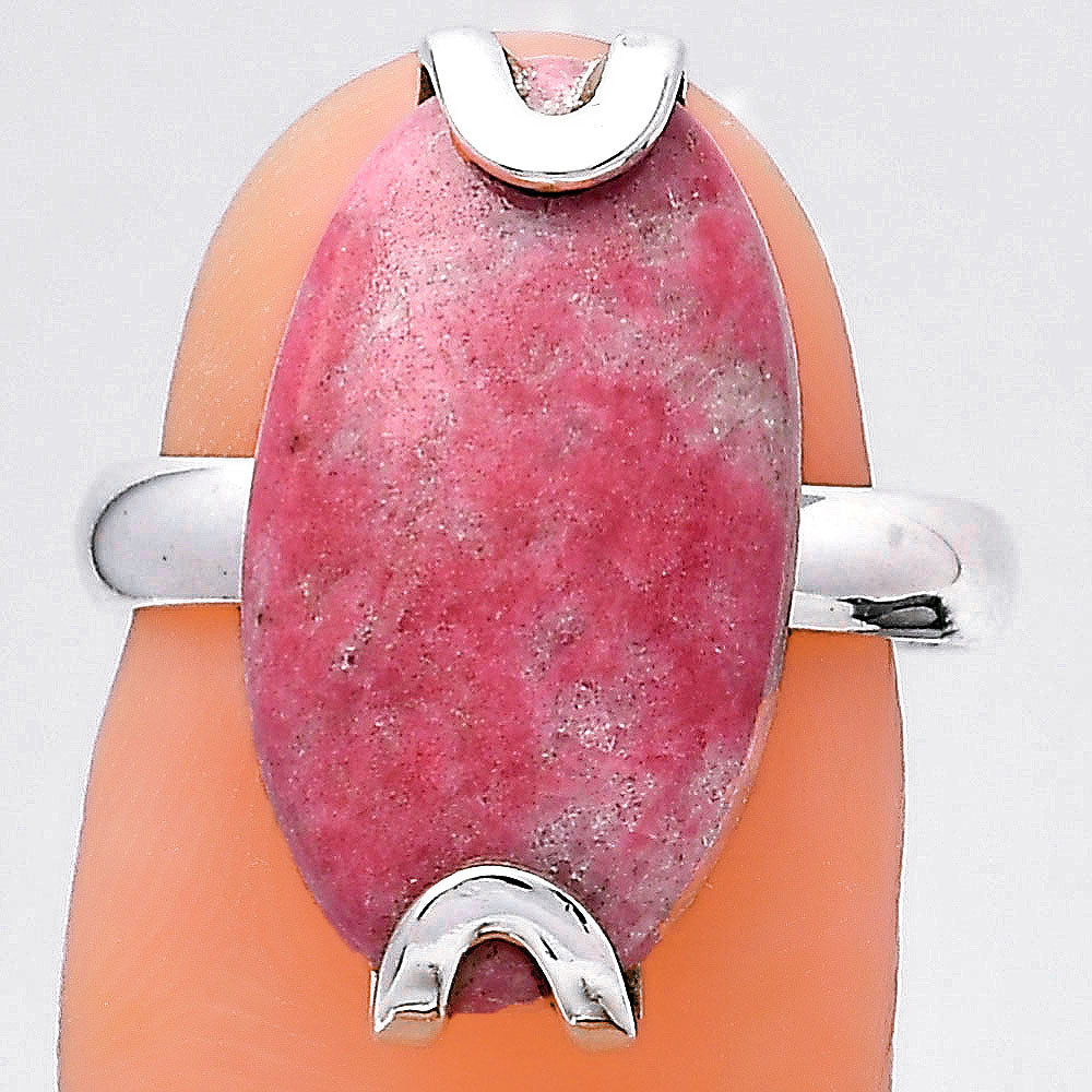 Natural Pink Thulite - Norway Ring size-7 R-1479 SDR247064