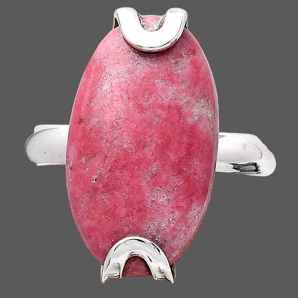 Natural Pink Thulite - Norway Ring size-7 R-1479 SDR247064