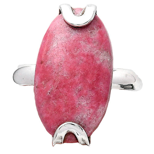 Natural Pink Thulite - Norway Ring size-7 R-1479 SDR247064