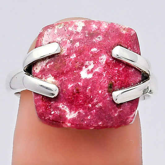 Natural Pink Thulite - Norway Ring size-7.5 R-1504 SDR247131
