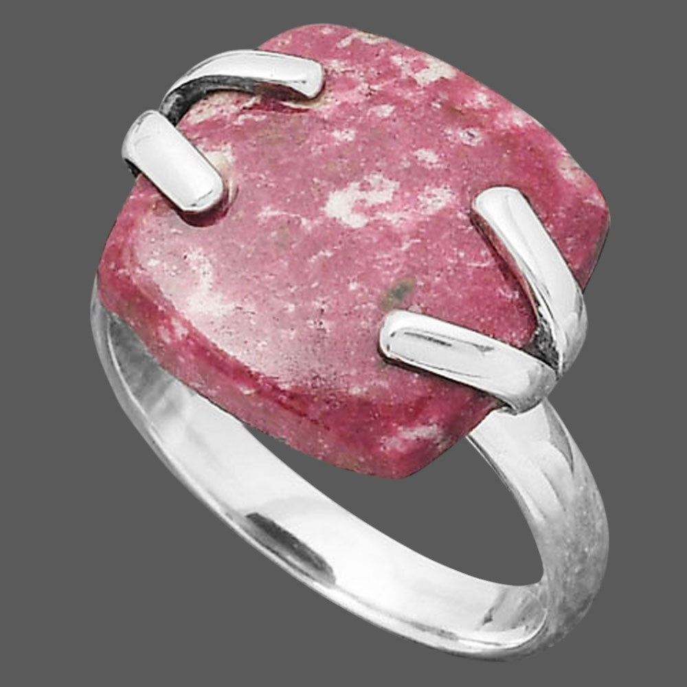 Natural Pink Thulite - Norway Ring size-7.5 R-1504 SDR247131