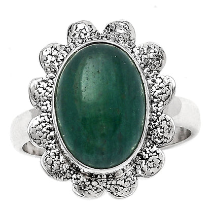 Natural Green Aventurine Ring size-8.5 R-1241 SDR247149