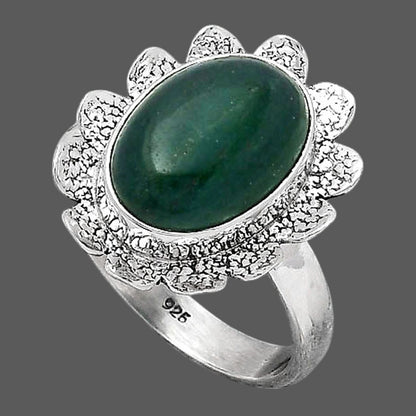 Natural Green Aventurine Ring size-8.5 R-1241 SDR247149