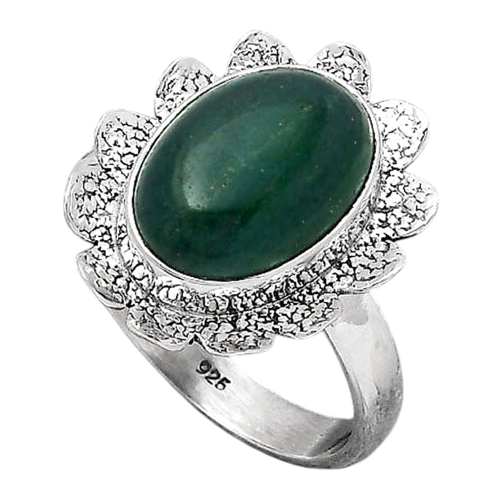 Natural Green Aventurine Ring size-8.5 R-1241 SDR247149