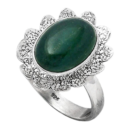 Natural Green Aventurine Ring size-8.5 R-1241 SDR247149
