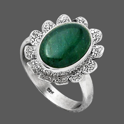 Natural Green Aventurine Ring size-8.5 R-1241 SDR247151