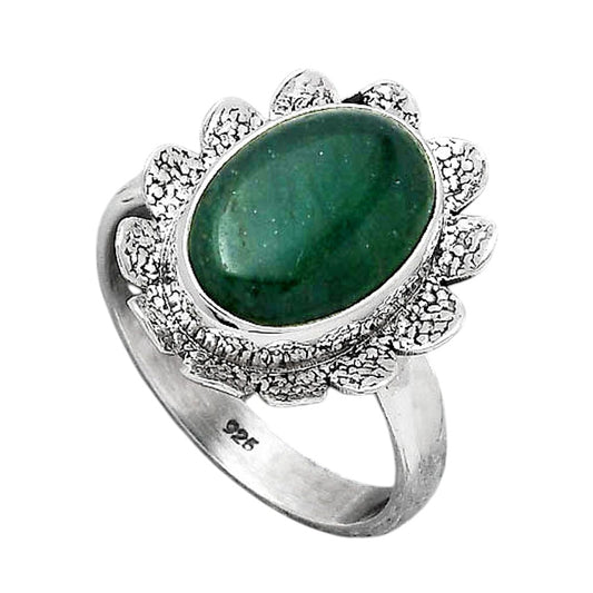 Natural Green Aventurine Ring size-8.5 R-1241 SDR247151
