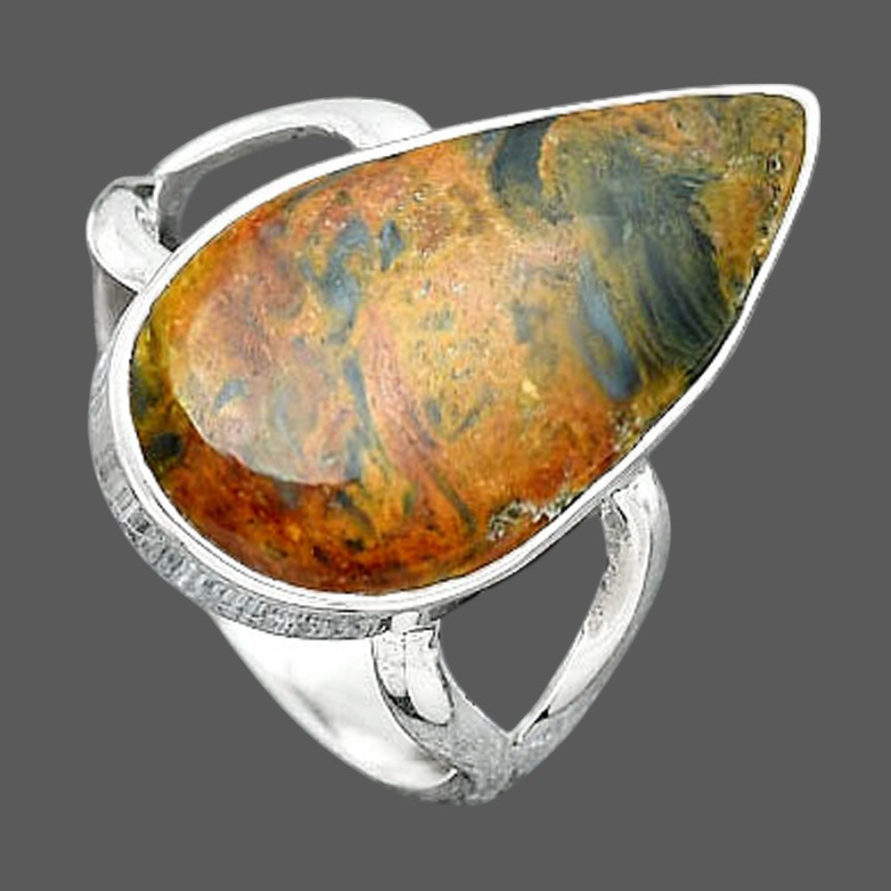 Natural Pietersite - Namibia Ring size-7 R-1002 SDR247206