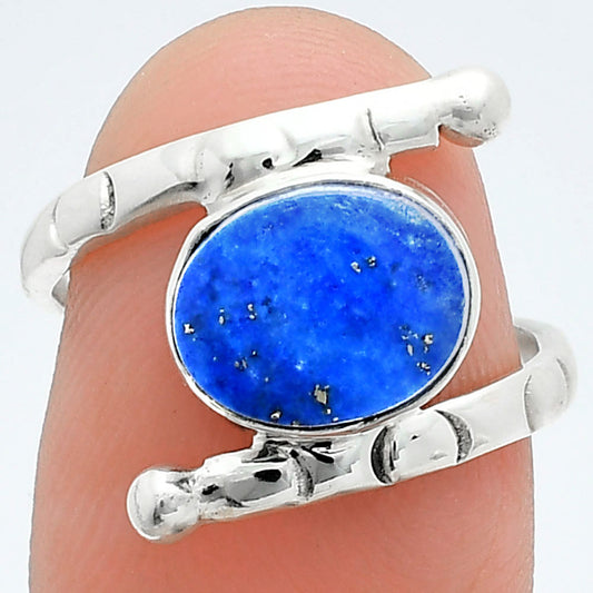 Natural Lapis Lazuli - Afghanistan Ring size-6 R-1546 SDR247389