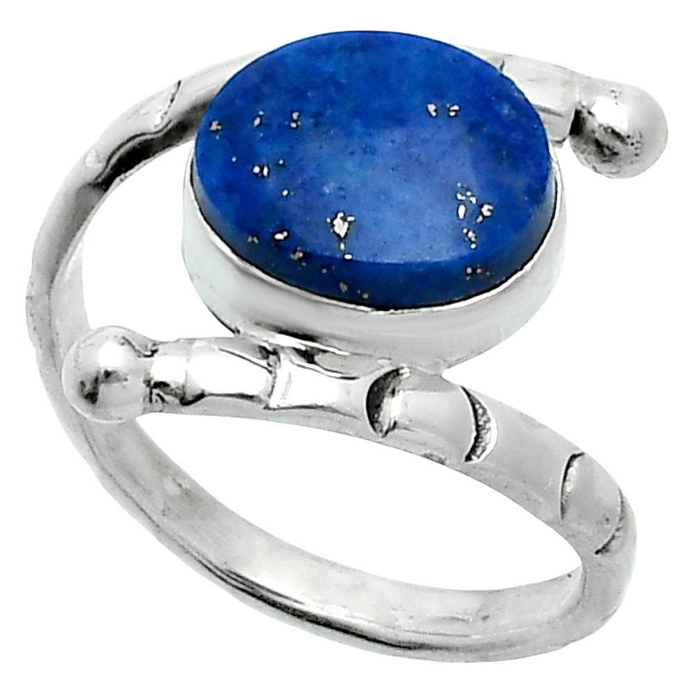 Natural Lapis Lazuli - Afghanistan Ring size-6 R-1546 SDR247389