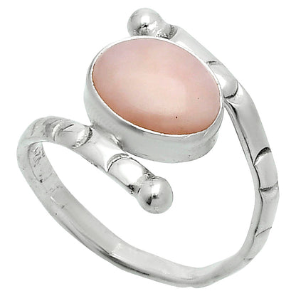 Natural Pink Opal - Australia Ring size-7 R-1546 SDR247395