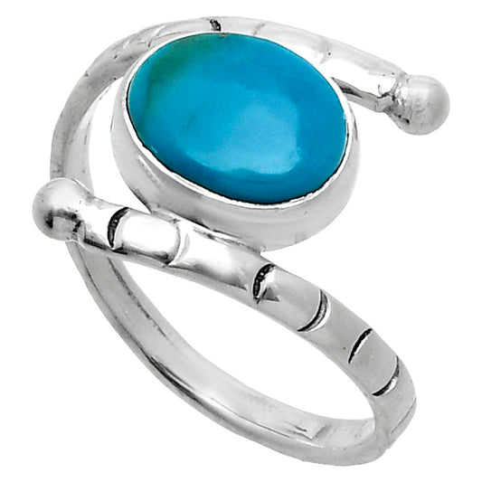 Natural Peruvian Opalina Ring size-8 R-1546 SDR247404