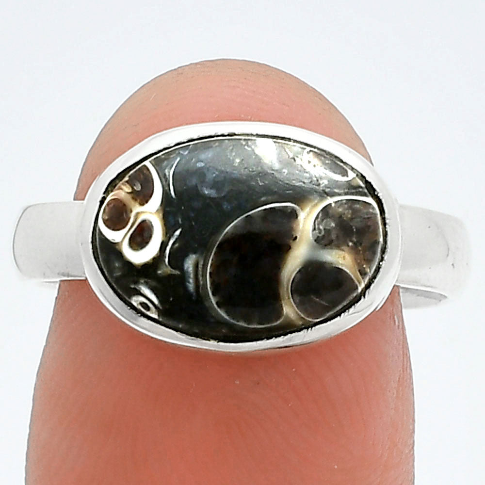 Natural Turtella Jasper - USA Ring size-8.5 R-1057 SDR247474