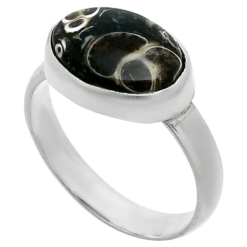 Natural Turtella Jasper - USA Ring size-8.5 R-1057 SDR247474