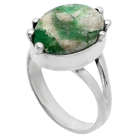 Natural Utah Variscite Ring size-7.5 R-1506 SDR247686