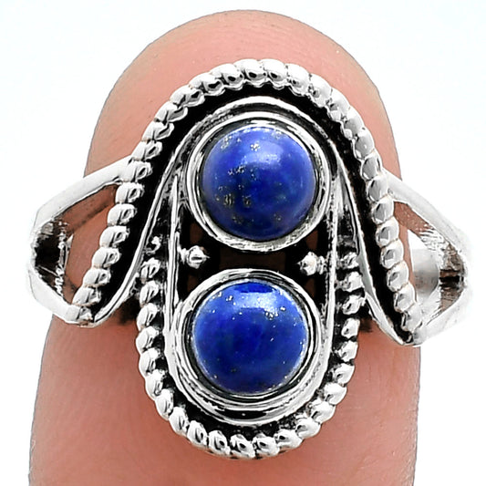 Natural Lapis Lazuli - Afghanistan Ring size-6.5 R-1027 SDR247772