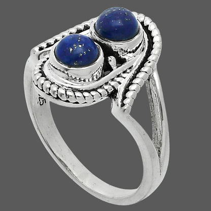 Natural Lapis Lazuli - Afghanistan Ring size-8 R-1027 SDR247785